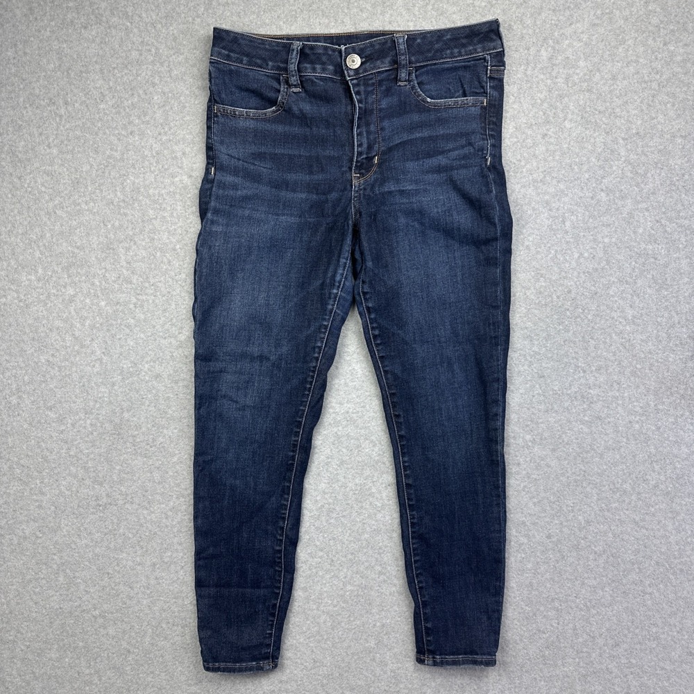 American‎ Eagle Women's Next Level Stretch Hi Rise Jegging Size 8 Short